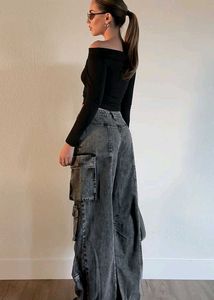 Grey Cargo Pants