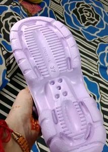 Cute Purple Clog Sandals