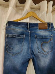 Being Human Men's Blue Denim Jeans