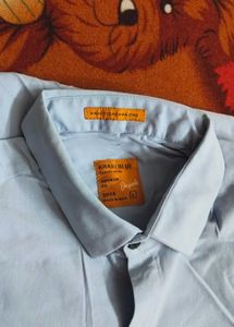 90%.off Sale Blue Casual Shirt Vintage Korean Orgi
