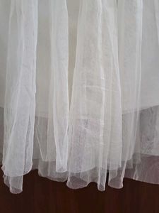 White Tulle Skirt