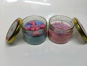 Handmade jasmine &amp; Lotus fregence Decorative  Cand