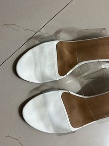 Women Transparent Low Heel