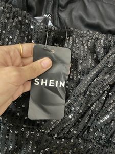 Sequin One-Shoulder Party Dress