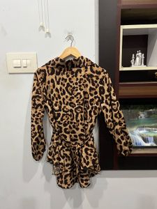 Leopard Print Long Sleeve coord set