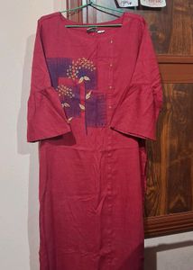 Pretty Rose Colour Kurta Top💗🎀