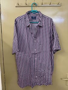 Party Wear | Men's Geometric Print Shirt