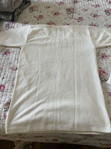 White Ribbed thermals
