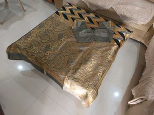 Elegant Silk Saree with Blouse