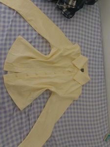 Chic Striped Button-Up Shirt