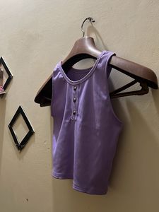 Cute Purple Tank Top
