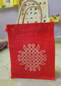 ❤️ Tote Bag with Ganesha &amp; Kolam