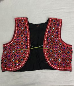 🌈Traditional Multicolor Embroidered Navratri Koti