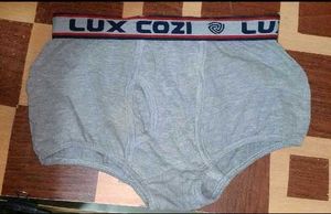 Comfortable Grey Briefs by Lux Cozi