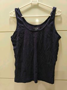 Navy Blue Tank Top L