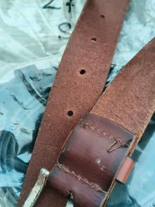 Classic Brown Leather Belt