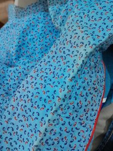 Blue Printed Shirt For Boy's