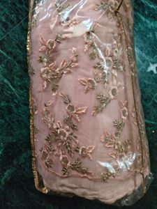 pretty peach party wear lehenga