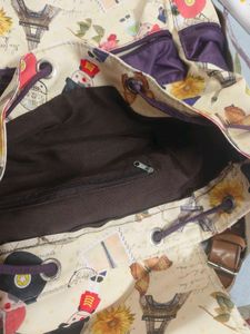 Cute Paris Themed Backpack