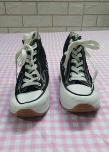 Platform High-Top Sneakers