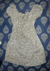 Lightweight Floral Print Mini Dress🍁