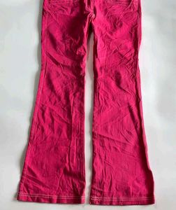 Y2K barbie pink flare denim 💞