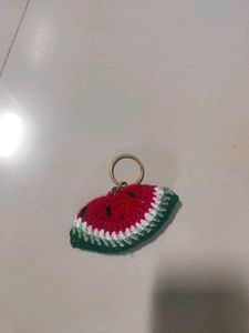 Cute Watermelon Keychain