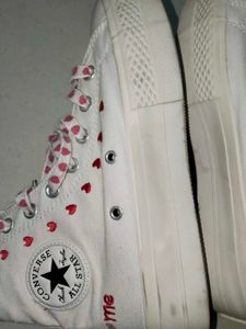 white sneakers 🎀