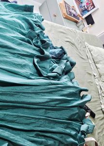 Elegant Teal  ghaghra with Embroidered Blouse