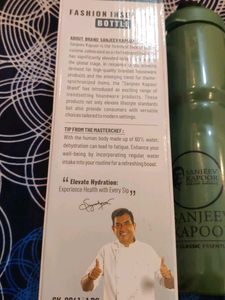 sanjeev kapoor insulated bottle
