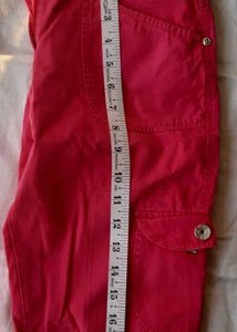 GINI &amp; JONY - Magenta Pink Capris for girls 11-12