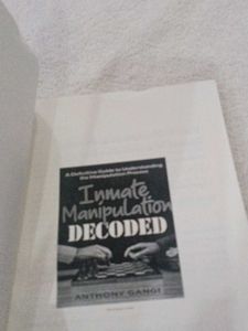 Inmate Manipulation Decoded Book