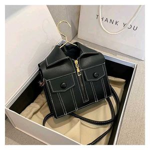 Cute Jacket Shaped Crossbody Bag - 2