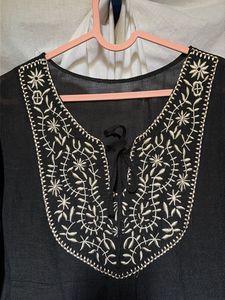 Linen short kurti/top