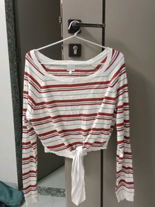 Striped Long Sleeve Top