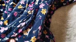 Bella Mama Floral Printed Maternity Dress