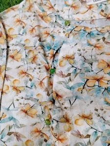 Floral Print Casual Top