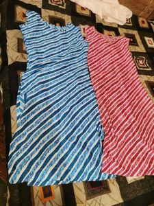3 kurti, pink Embroidered Kurta with Pants Set