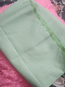 🟢 Pastel Mint Green Shirting Fabric (2M) 🧵✨