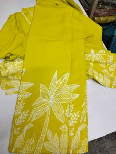 Neon Yellow Designer Coord Set