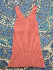 y2k cute Knit V-Neck top