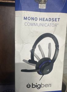 PlayStation PS4 Mono Headset Communicator