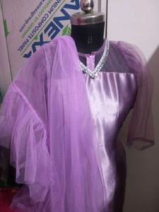 Elegant Lavender only Kurti duppata