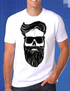 Men's White Graphic T-Shirt