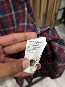JACK&amp;JONES Checkered Casual Shirt
