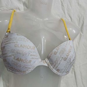 Stylish Bra🤎🤎 with Glamour Print