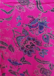 Hot pink kurti pant set