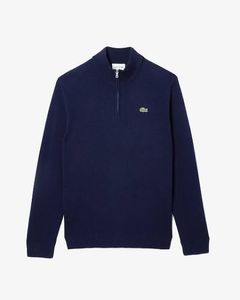 Lacoste Navy Quarter Zip Sweater