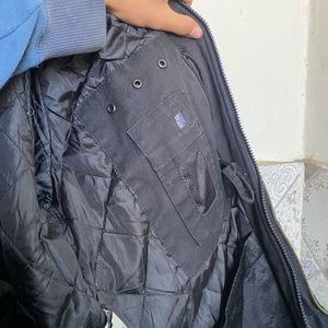 Dakota Hooded Black Jacket