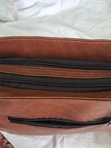 Brown Satchel Handbag
